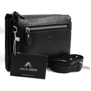 Барсетка мужская Aka Deri 364-60 BLACK черный