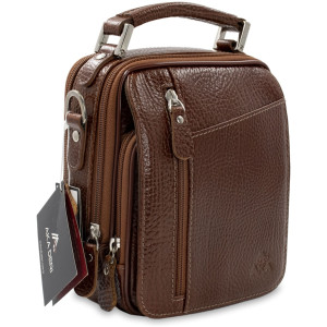 Барсетка мужская Aka Deri 348-63 L.BROWN рыже-коричневый