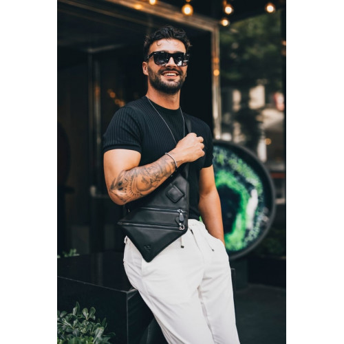 Барсетка - сумка планшет мужская Aka Deri 119-2 BLACK Барсетка - сумка планшет мужская Aka Deri 119-2 BLACK