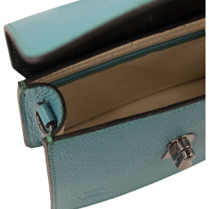 Мини-Сумка женская Мир Кожи 0023-22 EMERALD GREEN