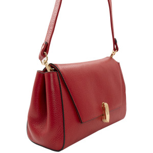 Сумка женская багет Tony Bellucci красная