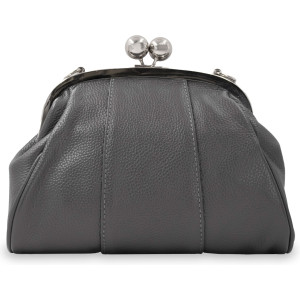 Мини-сумка женская Мир Кожи 0025-05 DARK GREY