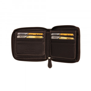 Портмоне мужское  Aka Deri 818-4 D.BROWN