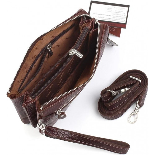 Барсетка мужская Aka Deri 364-61 D. BROWN Барсетка мужская Aka Deri 364-61 D. BROWN