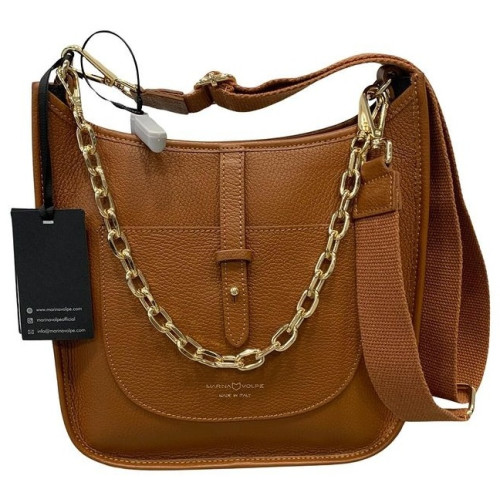 Сумка женская седло MARINA VOLPE MV-J918 TABA Сумка женская седло MARINA VOLPE MV-J918 TABA