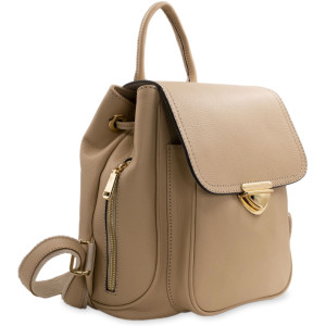 Рюкзак женский МИР КОЖИ бежевый