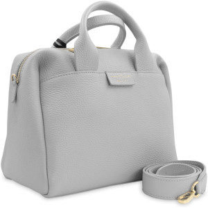 Сумка женская бочонок MARINA VOLPE MV D1025 LIGHT GREY