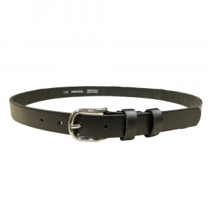 Ремень женский  МИР КОЖИ 0037.1 BLACK