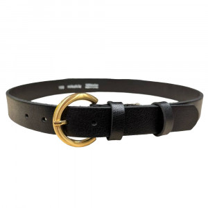 Ремень женский  МИР КОЖИ 0038.1 BLACK